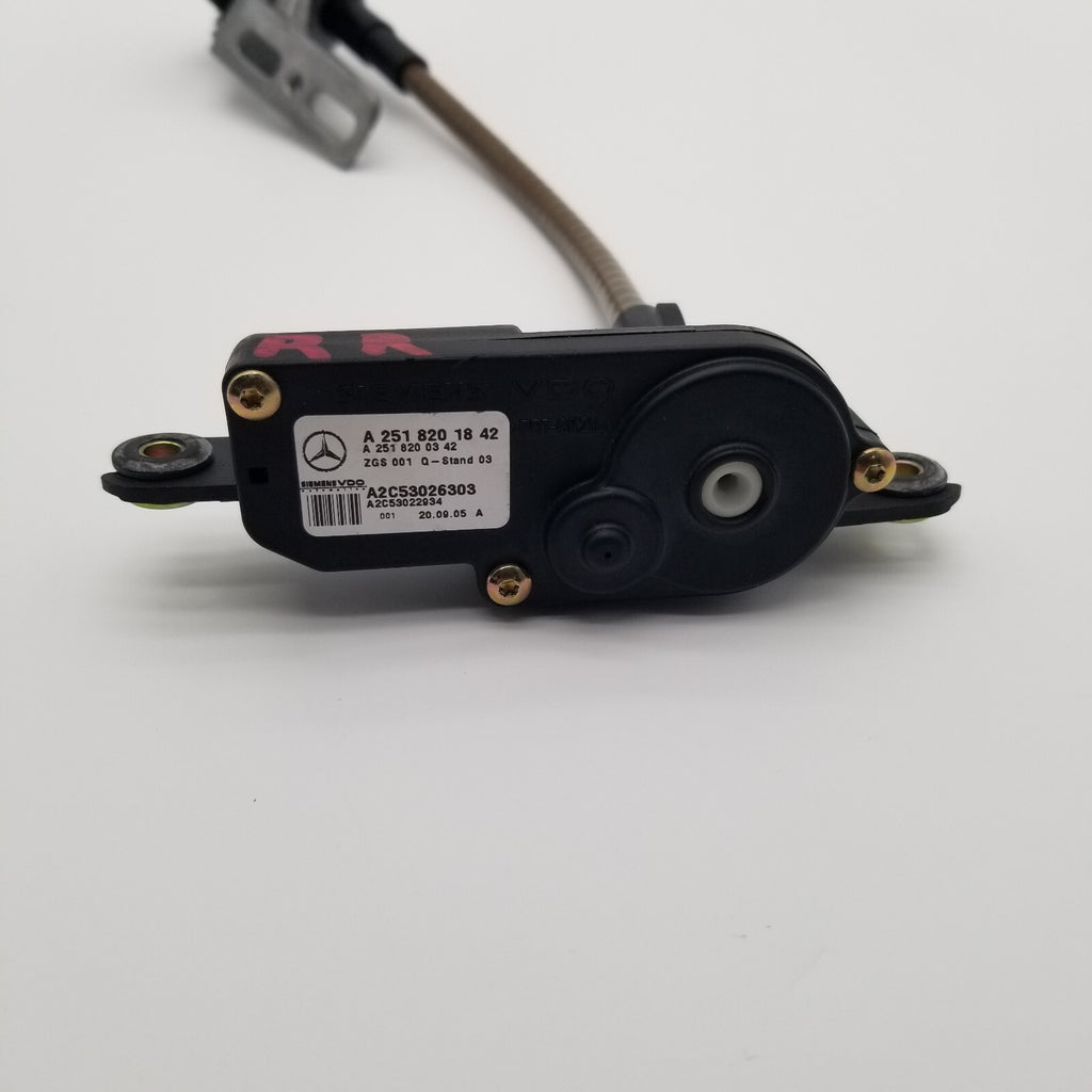 06-13 Mercede W251 R350 R320 Rear Right Side Quarter Window Motor 2518201842