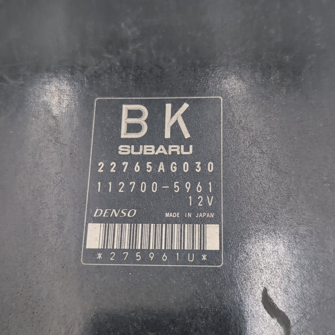 2014 Subaru Impreza 2.0L Engine Computer Control Module 22765AG030