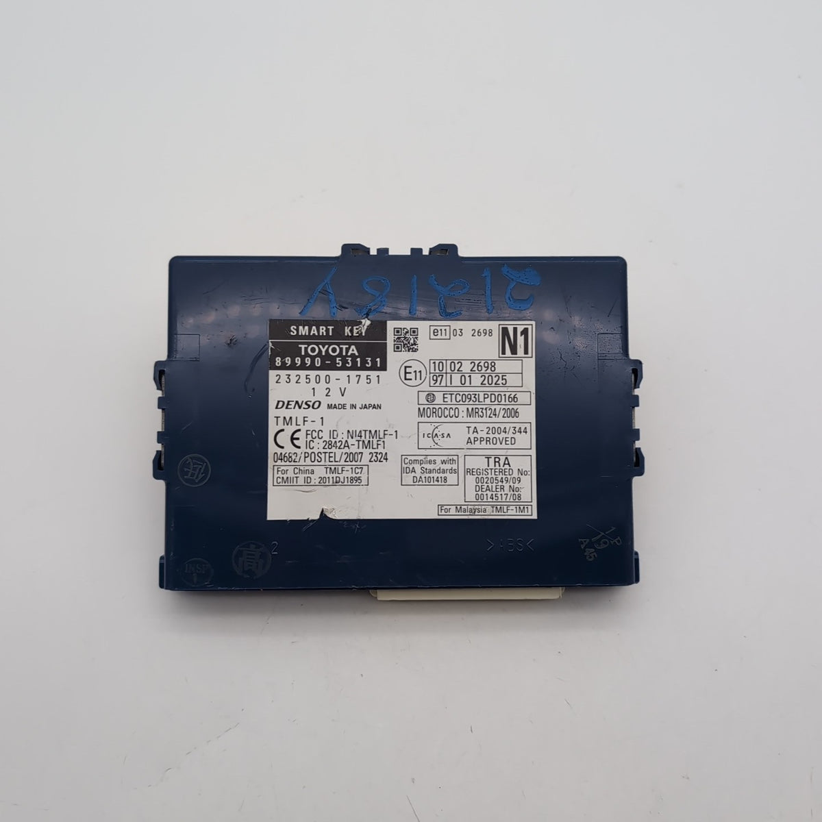2011 2012 2013 Lexus IS250 IS350 Smart Key Lock Control Module 89990-53131 OEM