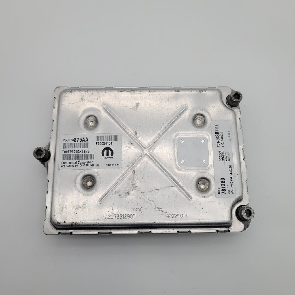 2017 2018 2019 Jeep Compass P68444778AB Computer 4X4 Engine Control ECU ECM EBX