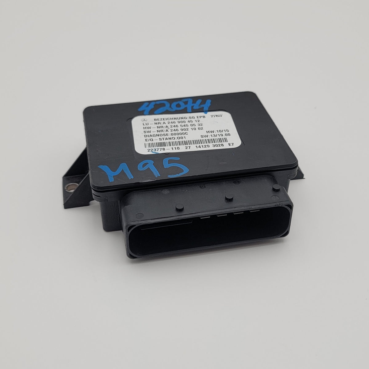 2012- 2020 Mercedes CLA GLA GLE ML SL SLC SLK Parking Brake Control Module