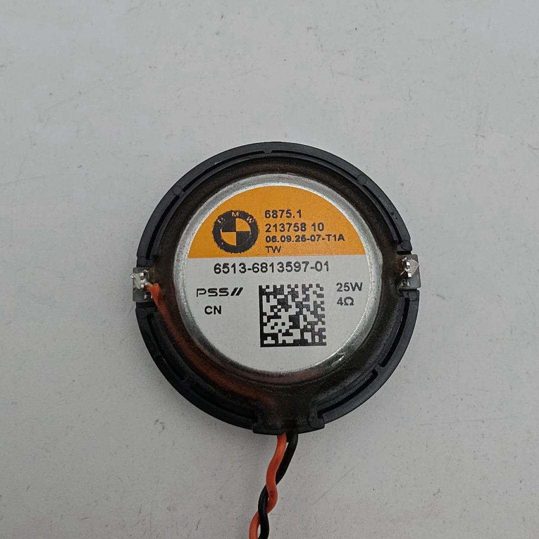 2019 - 2026 BMW X7 X5 Harmon Kardon Top HiFi Speaker Tweeter 6813597