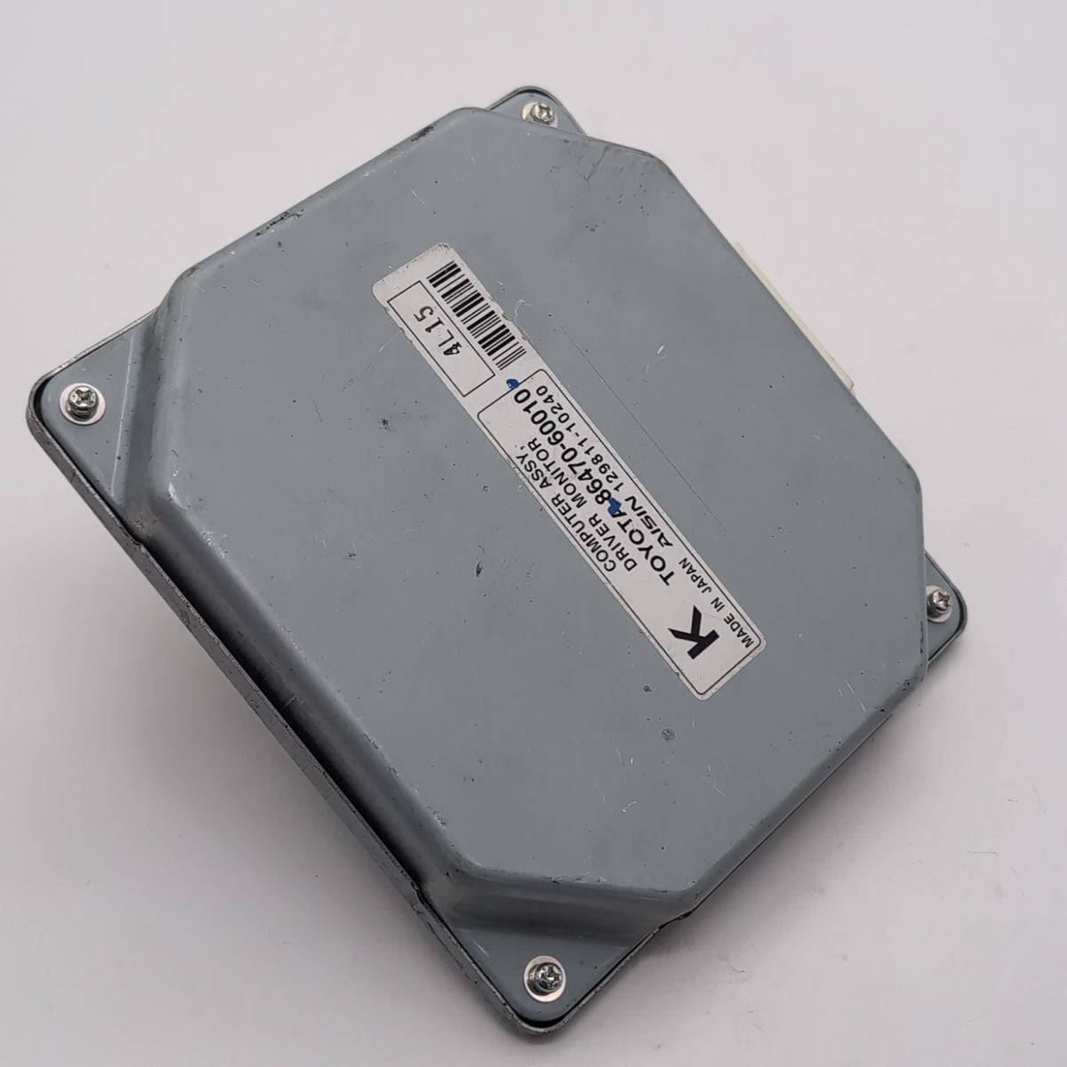 2013- 2019 Lexus GX460 Driver Monitor Computer Control Module OEM 86470-60010