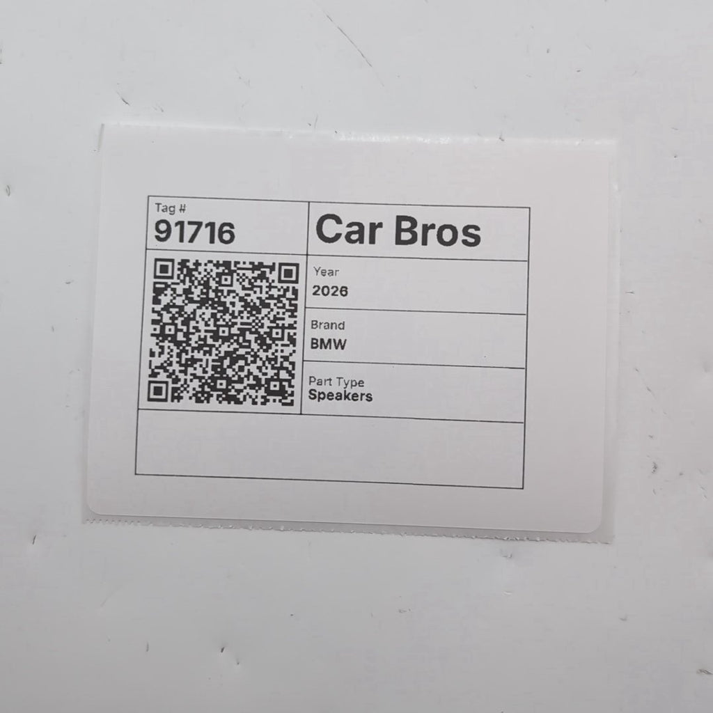2019 - 2026 BMW X5 Left D Pillar Harmon Kardon Top Hifi Speaker Tweeter 2622519