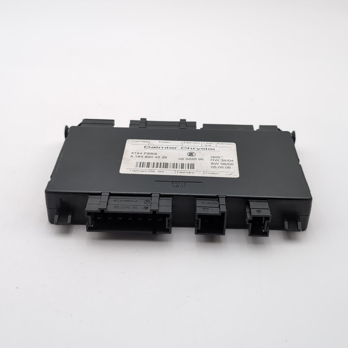 2007- 2012 Mercedes X164 GL450 Third Seat Row Power Folding Control Module
