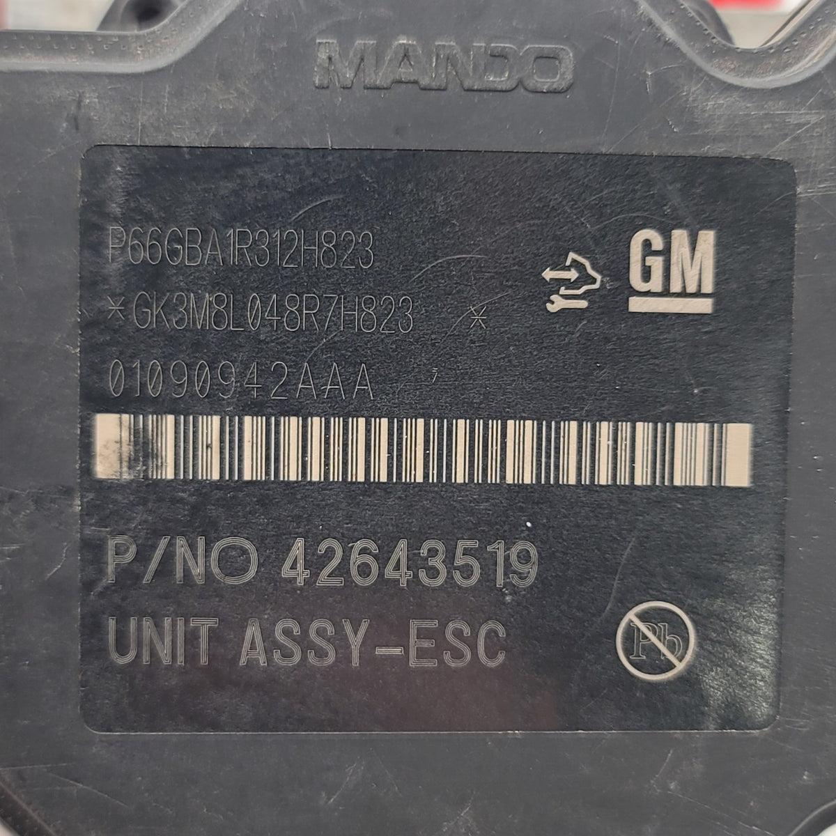 2019 Buick Encore 1.4L ABS Anti Lock Brake Pump Control Unit OEM 42643519