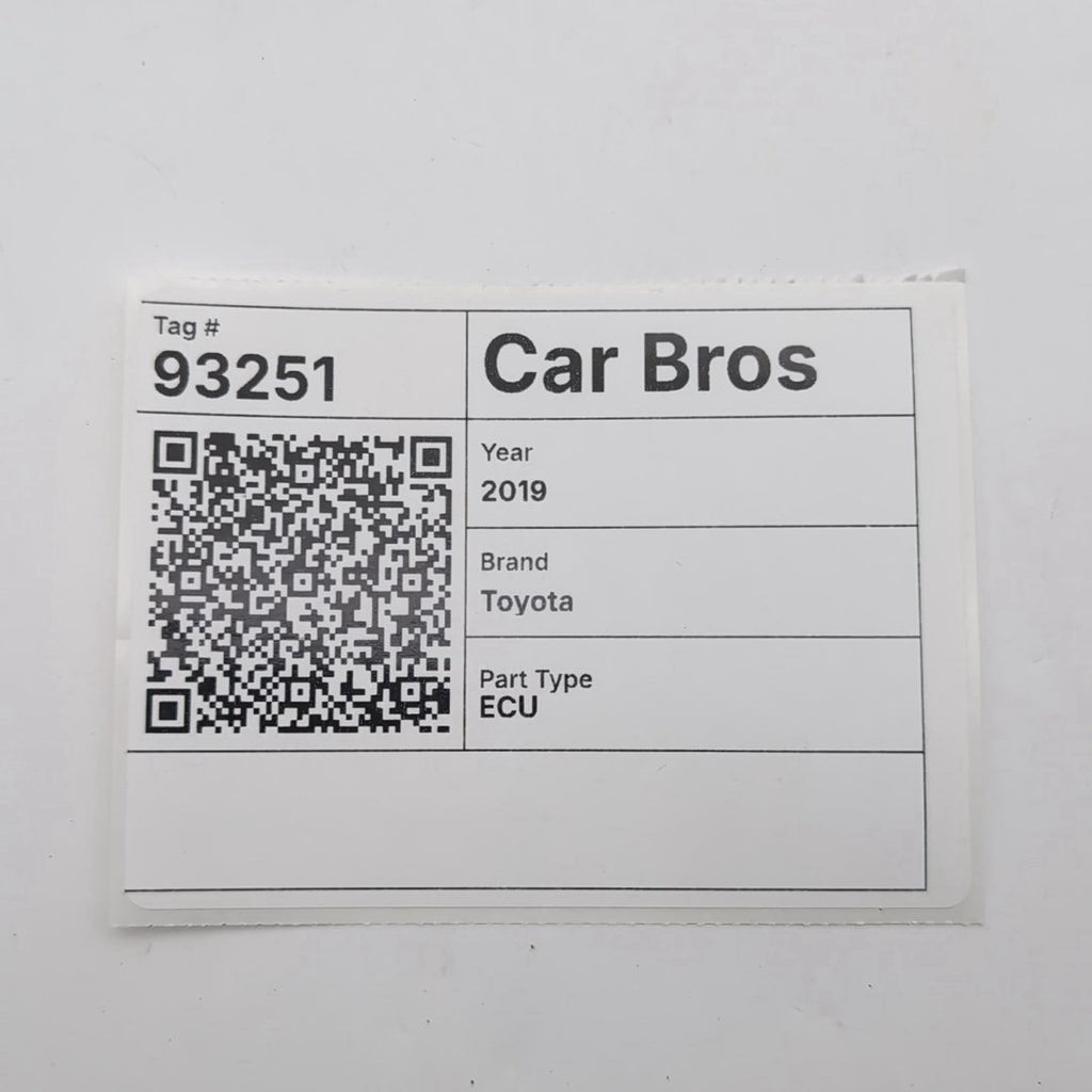 2018 2019 2020 Toyota Sienna 3.5L Engine Computer Control Module ECU 89661-08500