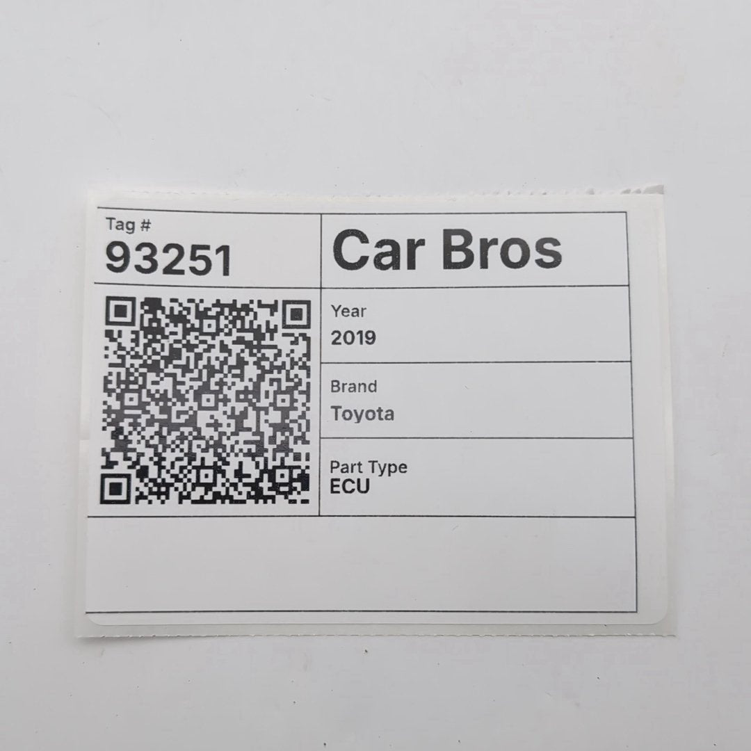 2018 2019 2020 Toyota Sienna 3.5L Engine Computer Control Module ECU 89661-08500