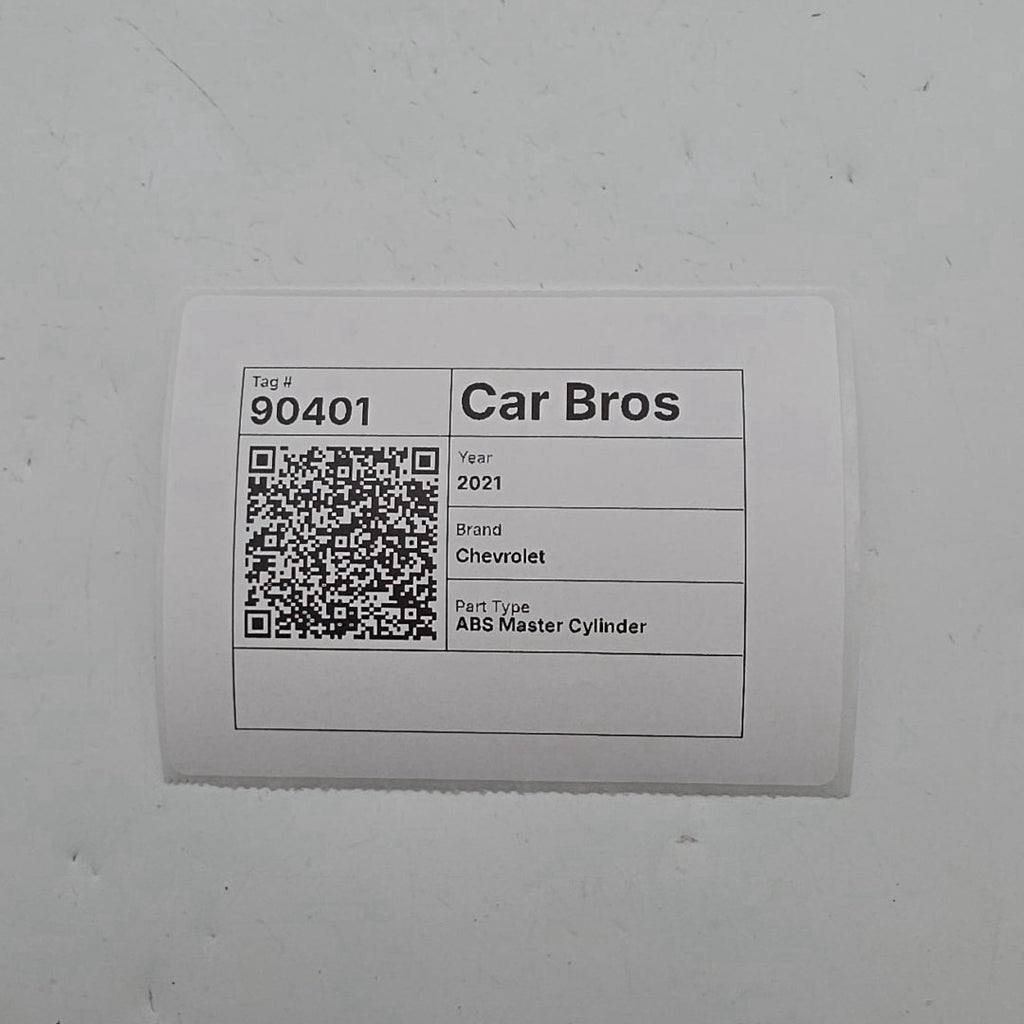2021 2022 2023 Chevrolet Silverado 1500 Master Cylinder ABS Brake Booster 85122947