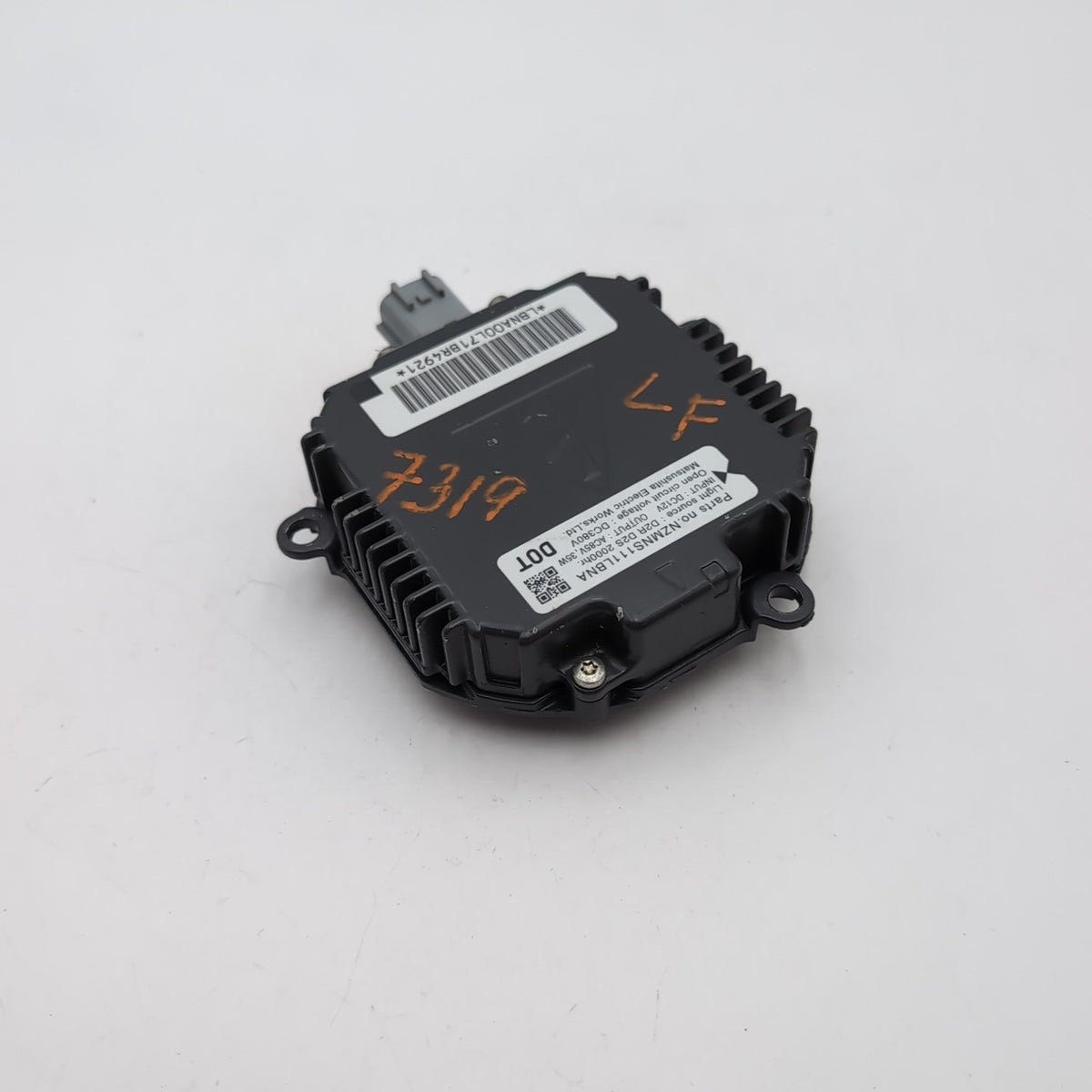 2006 2007 INFINITI M35 M45 XENON HID BALLAST CONTROL UNIT NZMNS111LBNA