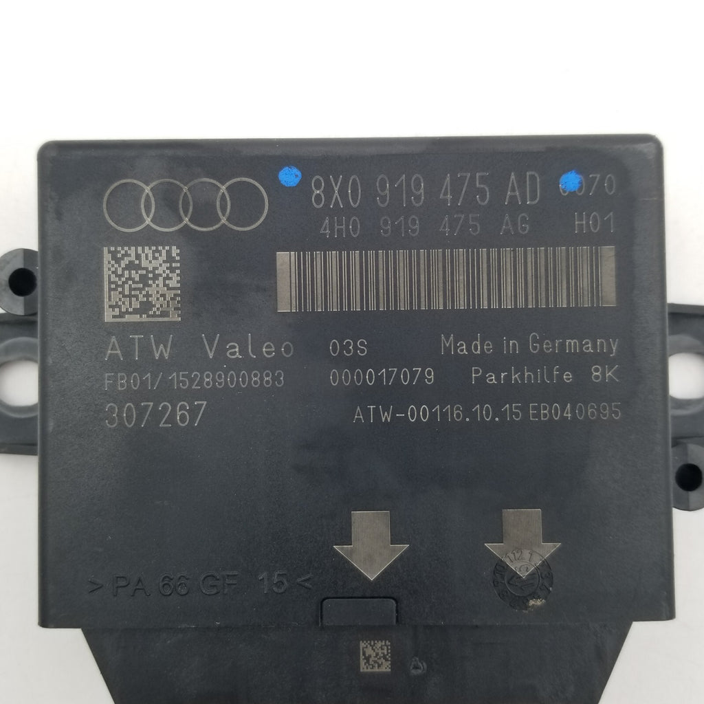 2015 2016 2017 2018 AUDI Q3 PARKING ASSISTANT CONTROL MODULE 8X0919475AD OEM