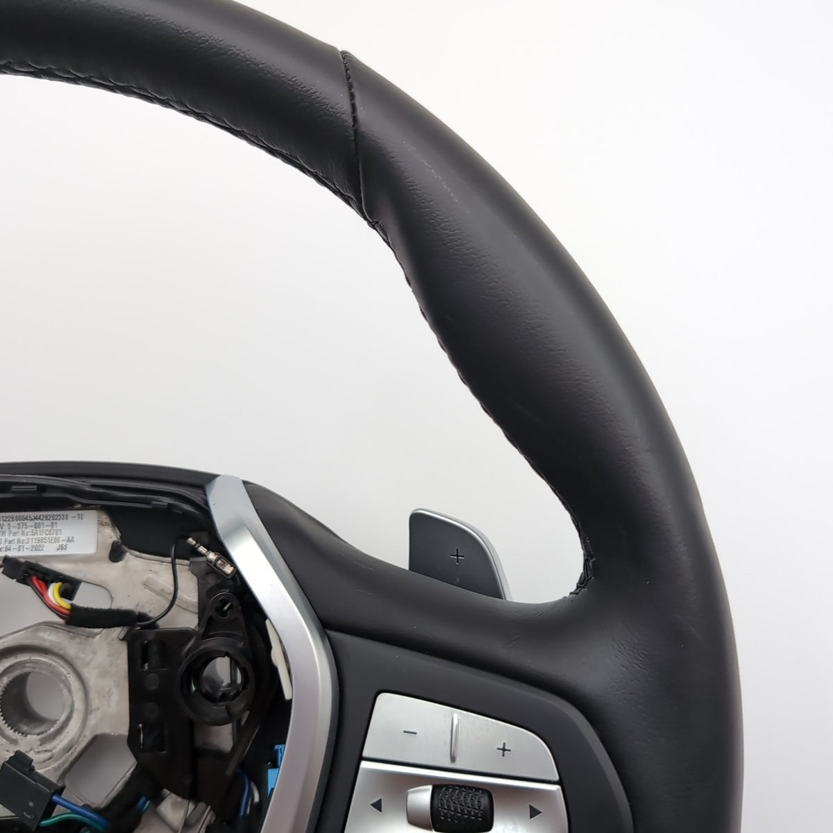 2018- 2023 OEM BMW G01 X3 Sport Leather Steering Wheel HEATED Paddle Shifters