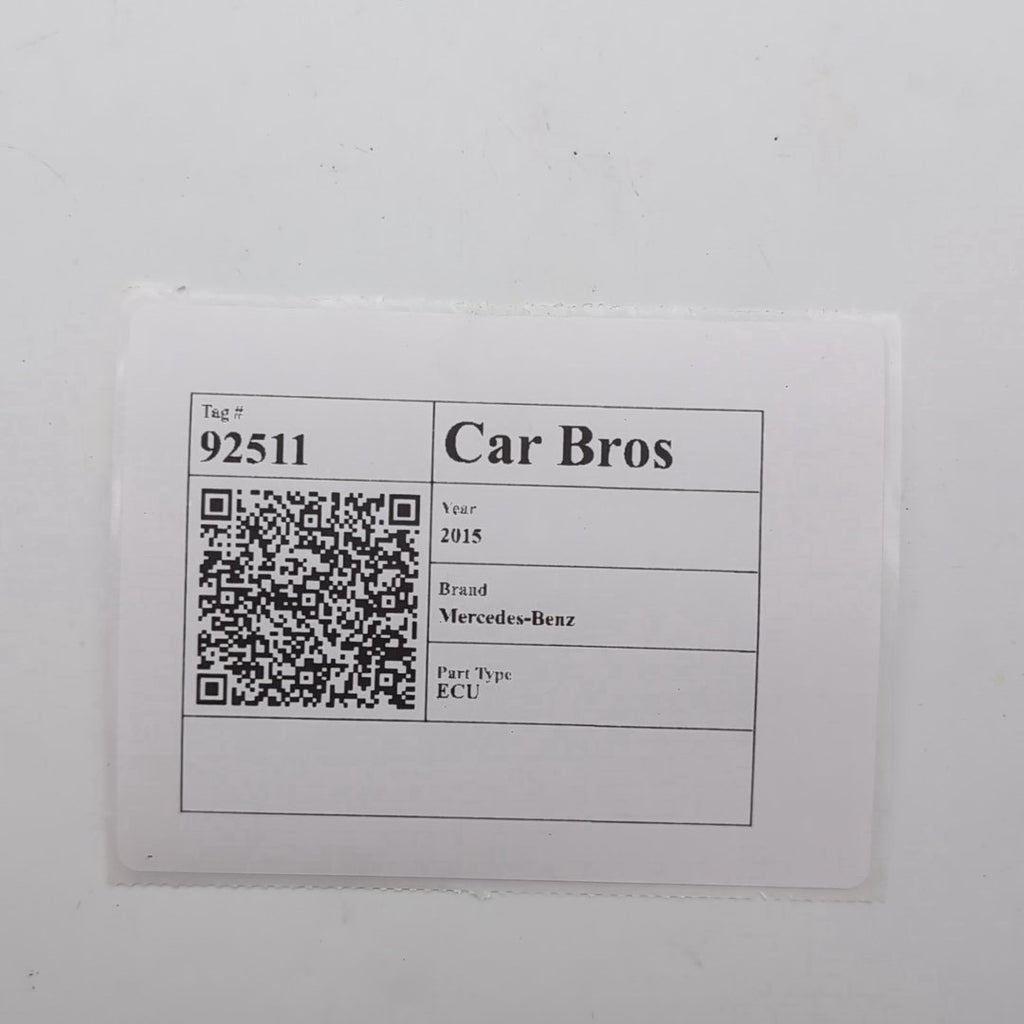 2015 2016 Mercedes C300 W205 Engine Computer Control Module A2749000800