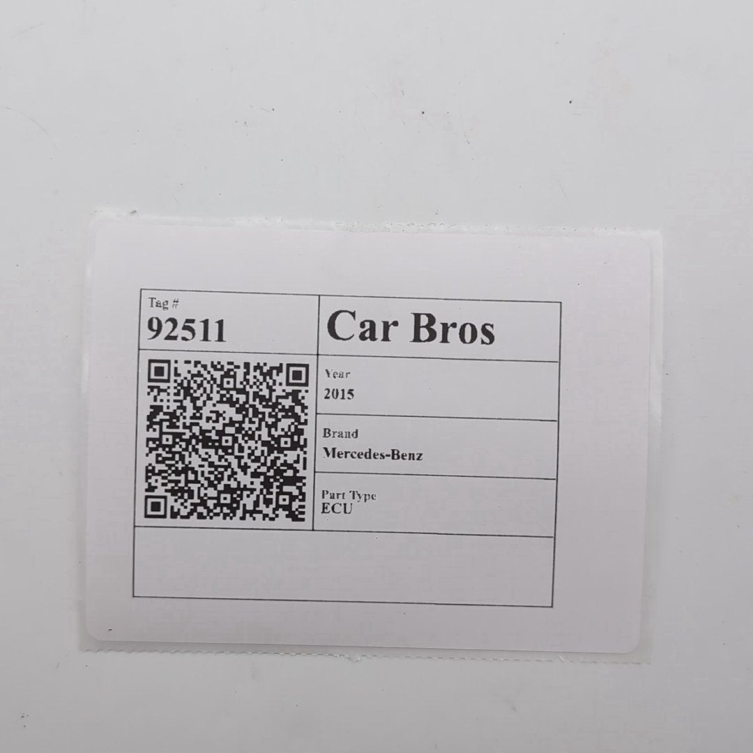 2015 2016 Mercedes C300 W205 Engine Computer Control Module A2749000800