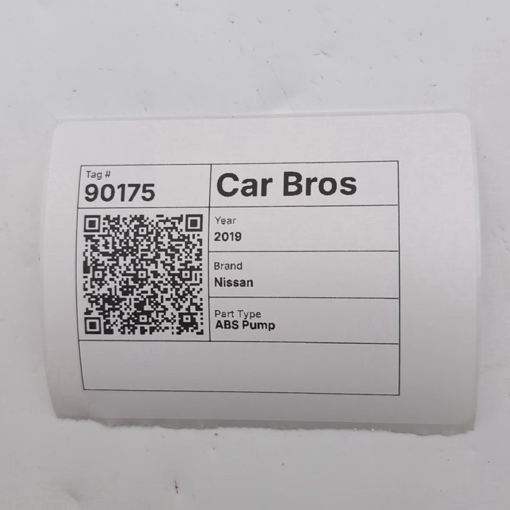 2019 Nissan Pathfinder 3.5L ABS Anti Lock Brake Pump Control Unit 476609CZ0B