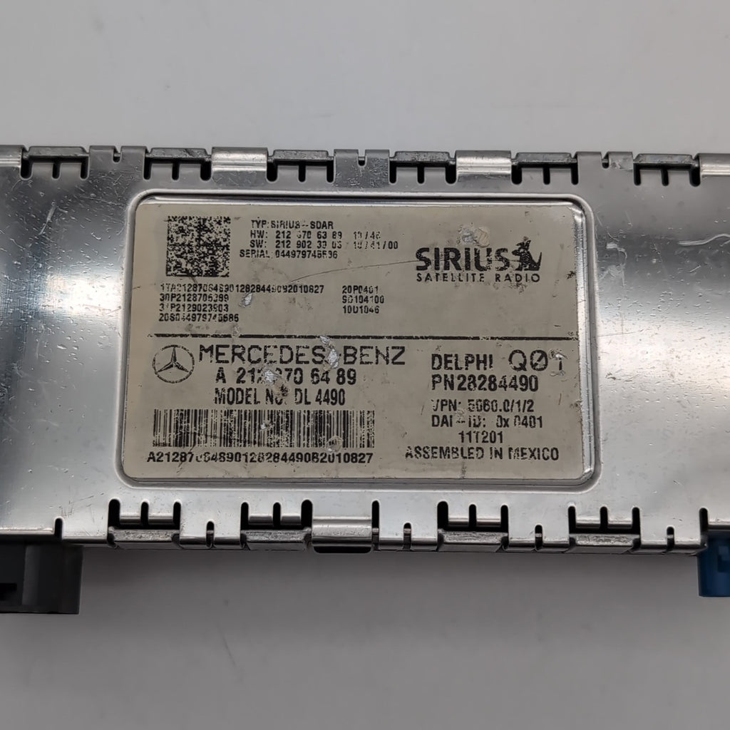 2012- 2015 Mercedes W207 E350 Ð¡300 Sirius Satellite Radio Receiver A2128706489