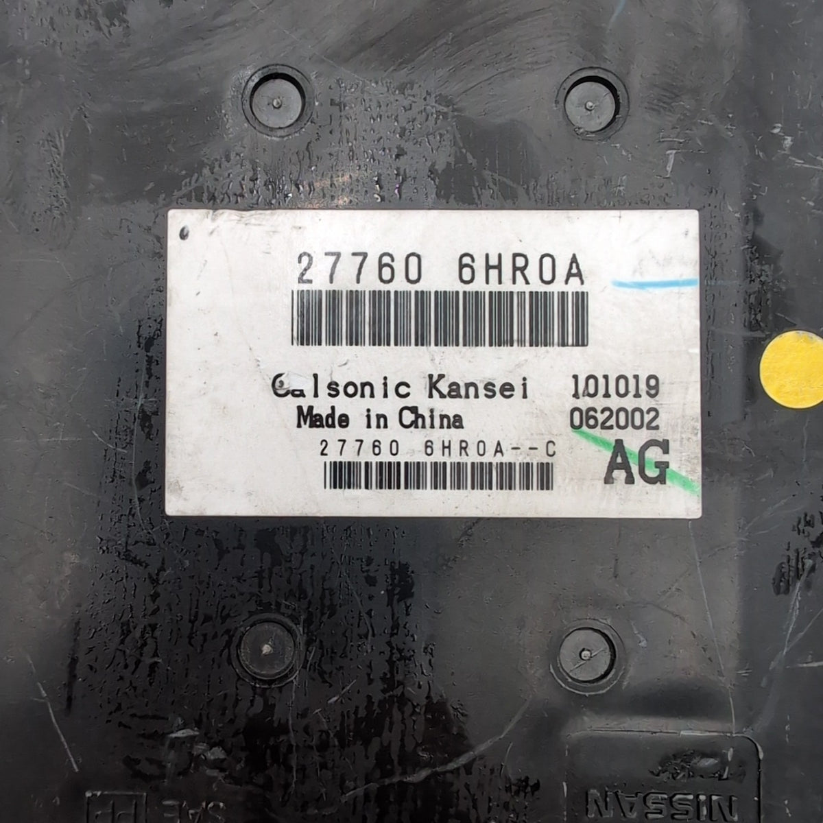 2019 2020 2021 Infiniti Q50 Temperature Control Module 27760-6Hr0a