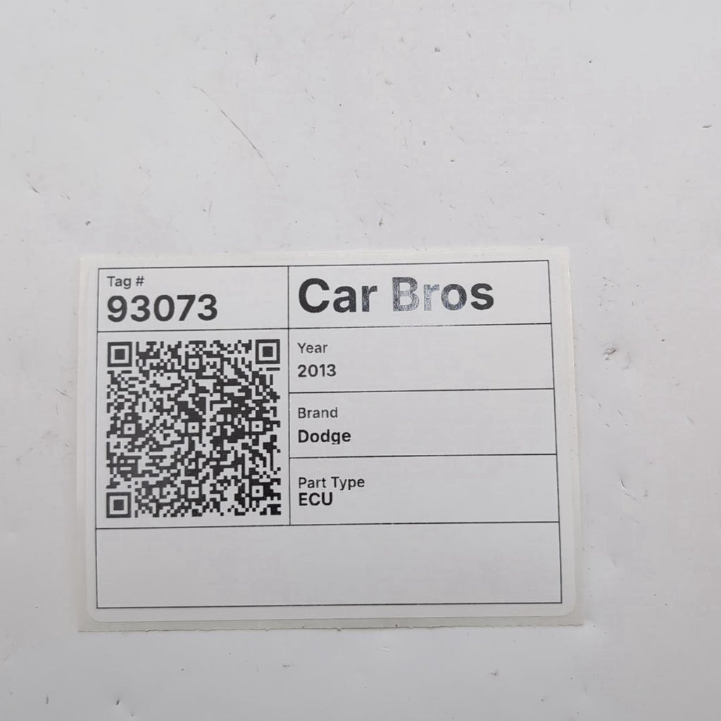 2013 Dodge Dart 2.0L Engine Computer Control Module ECU 05150688AD