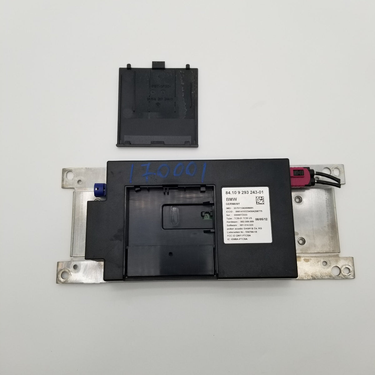 2012 2013 2014 2015 BMW F01 F02 7 Series Telematics Control Unit Module 9293243