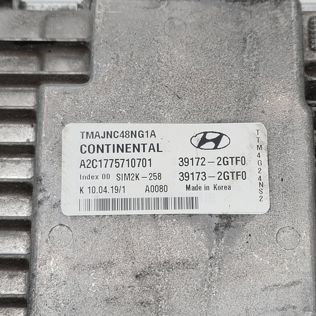 2019 Hyundai Santa Fe Engine Computer Unit ECU ECM PCM 39172-2GTF0