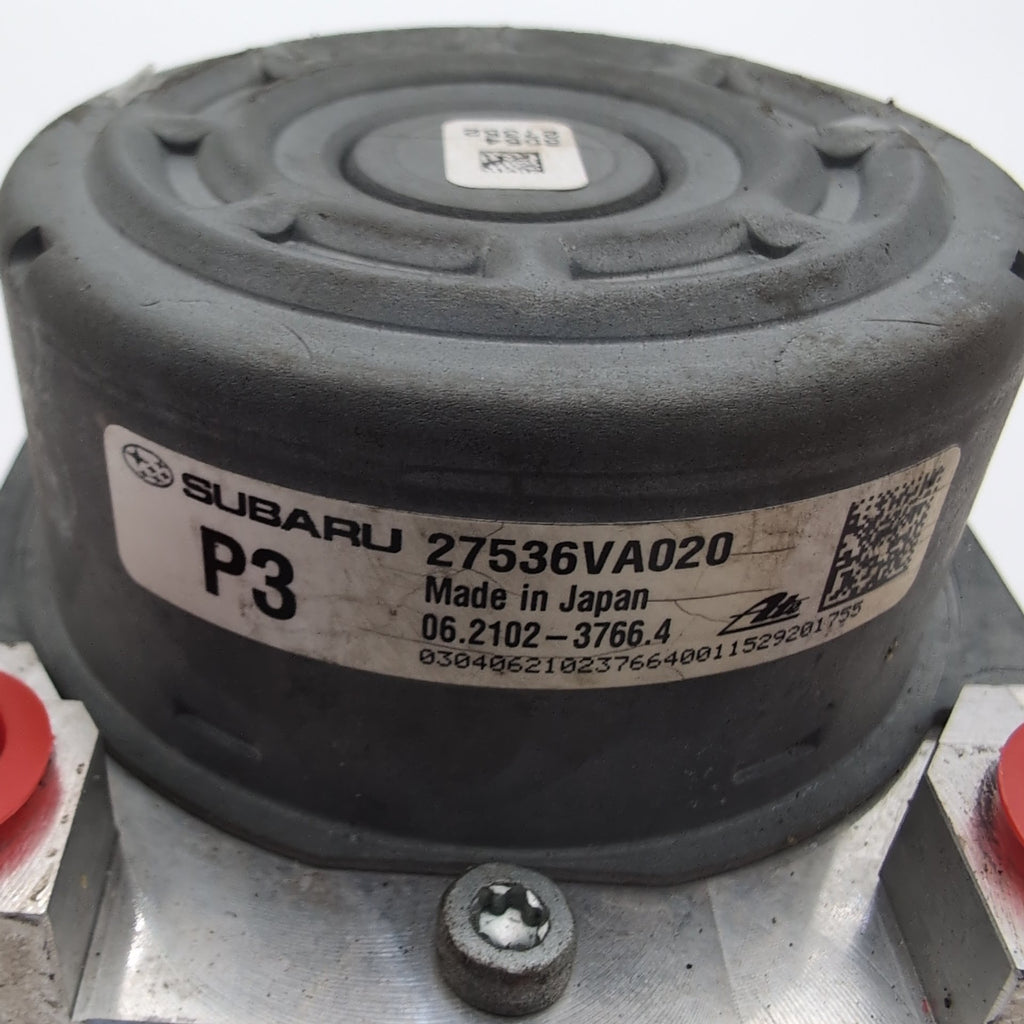 2016 Subaru WRX ABS Anti Lock Brake Pump Control Unit 27536VA020