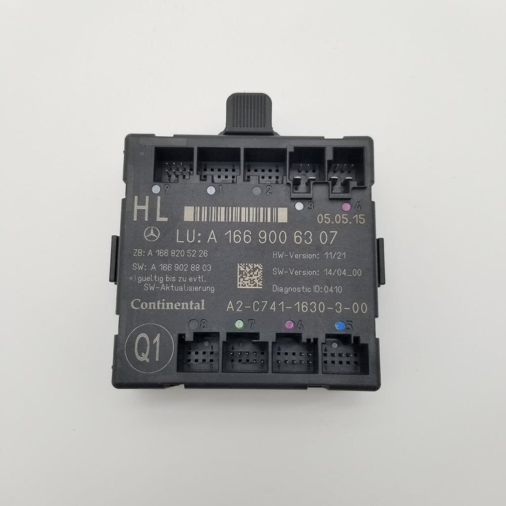2017 2018 2019 Mercedes GLS450 Rear Left Side Door Control Module A1669006307