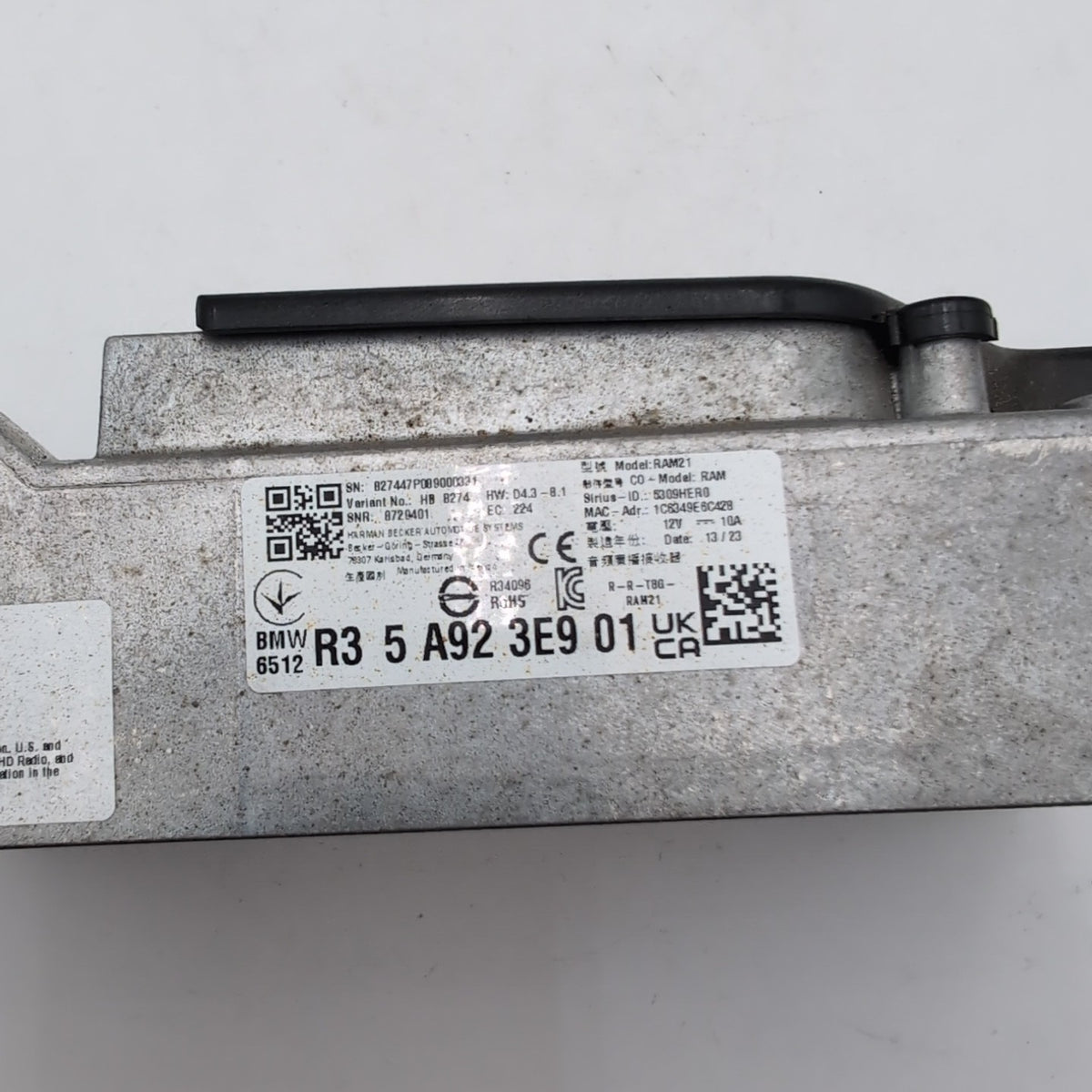 2019- 2025 BMW X3 G01 330i G20 Audio Radio Sound Receiver Module OEM 5A923E9