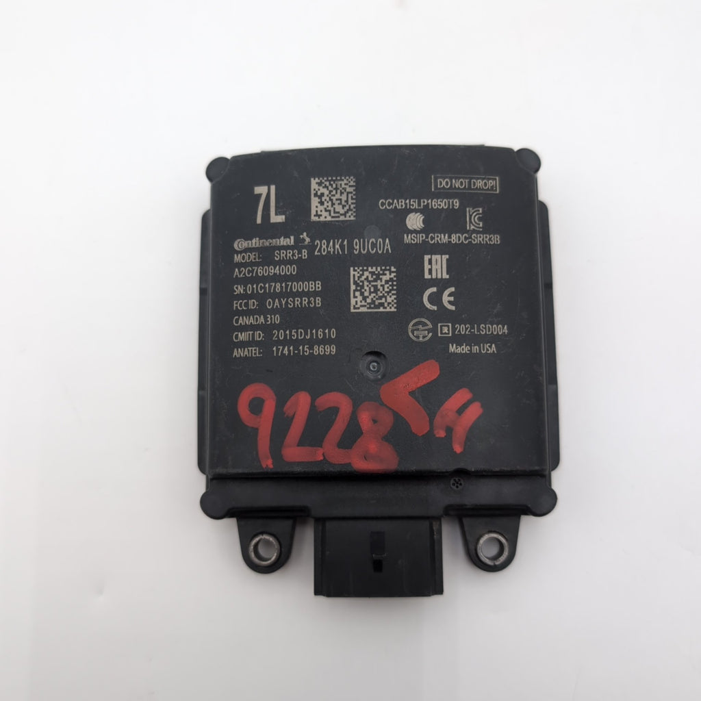 2017 - 2020 Nissan Murano Rear Left Blind Spot Radar Sensor 284K19UC0A
