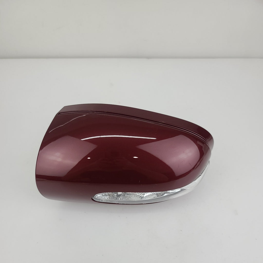 03-06 Fits Mercedes W211 E320 E500 Left Side View Door Mirror Cap Cover Burgundy