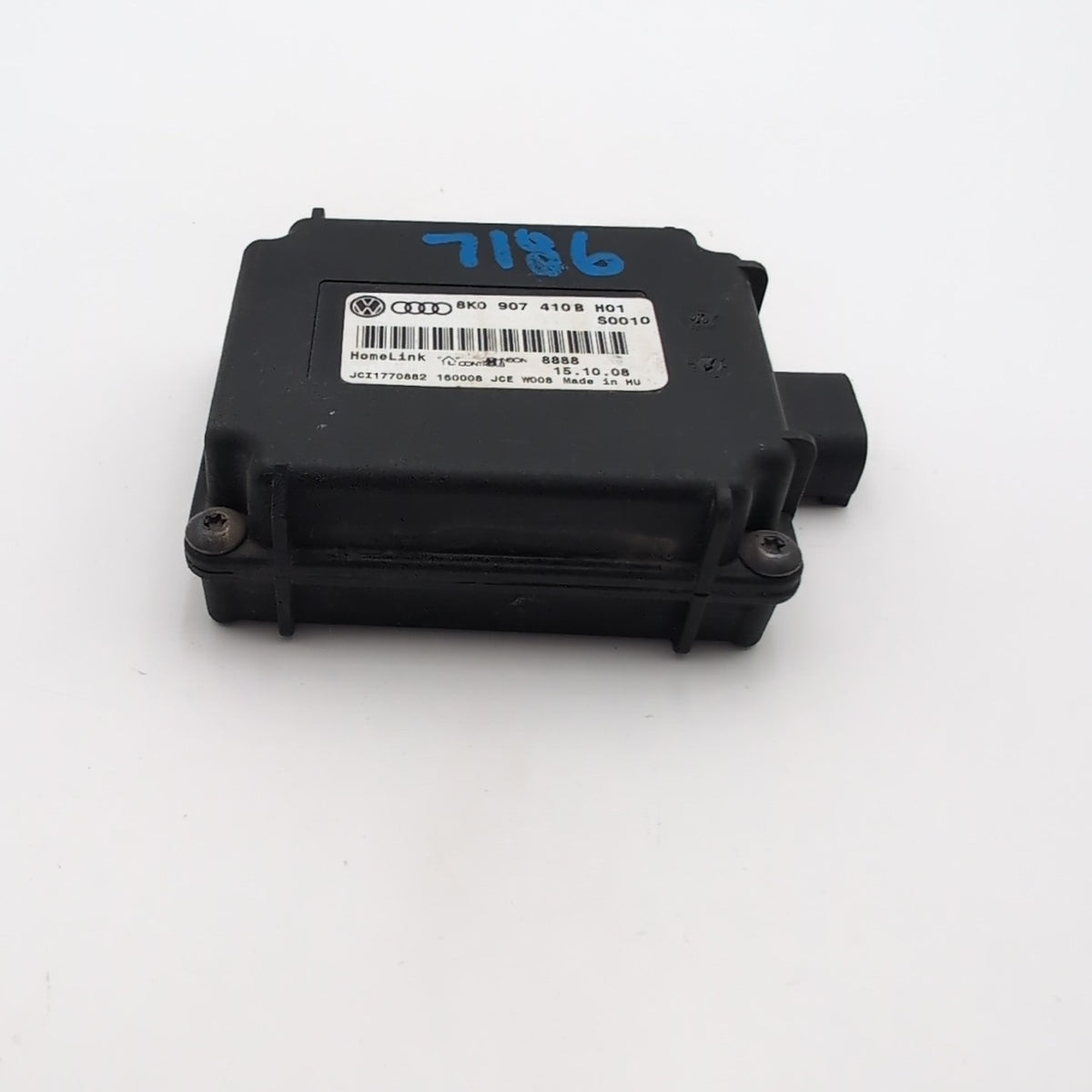 2007 - 2015 AUDI TT MK2 HOMELINK GARAGE DOOR OPENER CONTROL MODULE 8K0907410B
