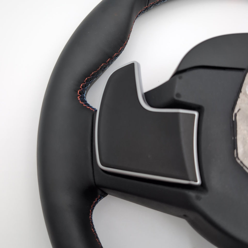 2025 2026 BMW M440i G20 G22 G26 G42 M Sport Flat Bottom Steering Wheel Leather