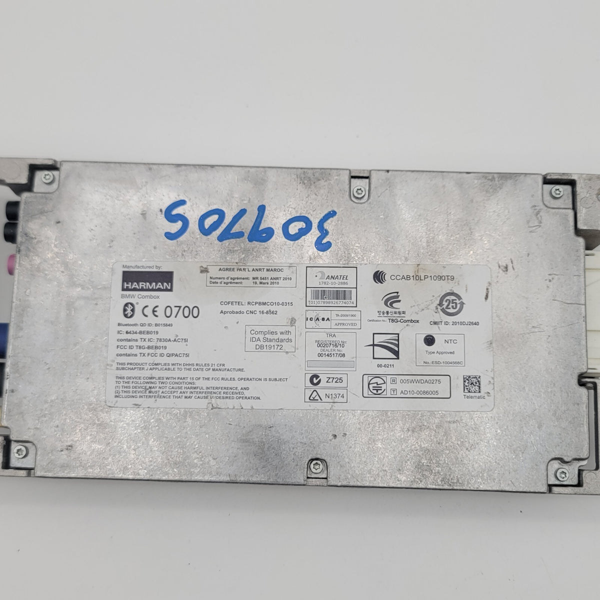 2012- 2018 BMW 535i F21 F22 F30 F32 Bluetooth Telematics Control Module 9257154