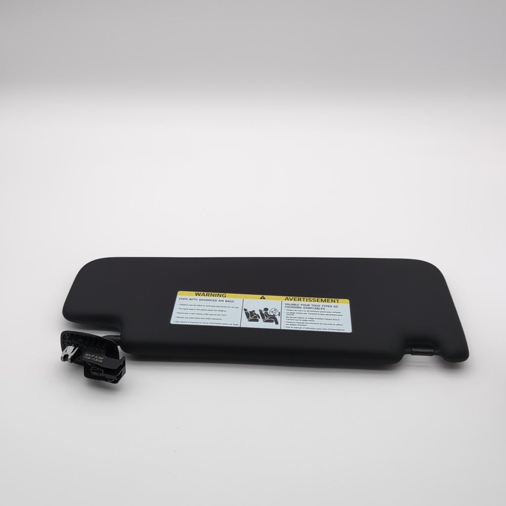 2023 2024 2025 BMW X2 U10 Sun Visor Pair Left Right Black OEM 5A1F983 5A1F984