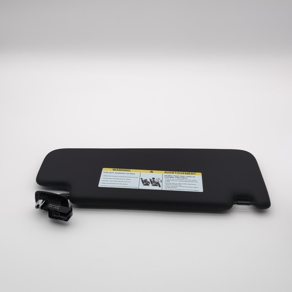 2023 2024 2025 BMW X2 U10 Sun Visor Pair Left Right Black OEM 5A1F983 5A1F984