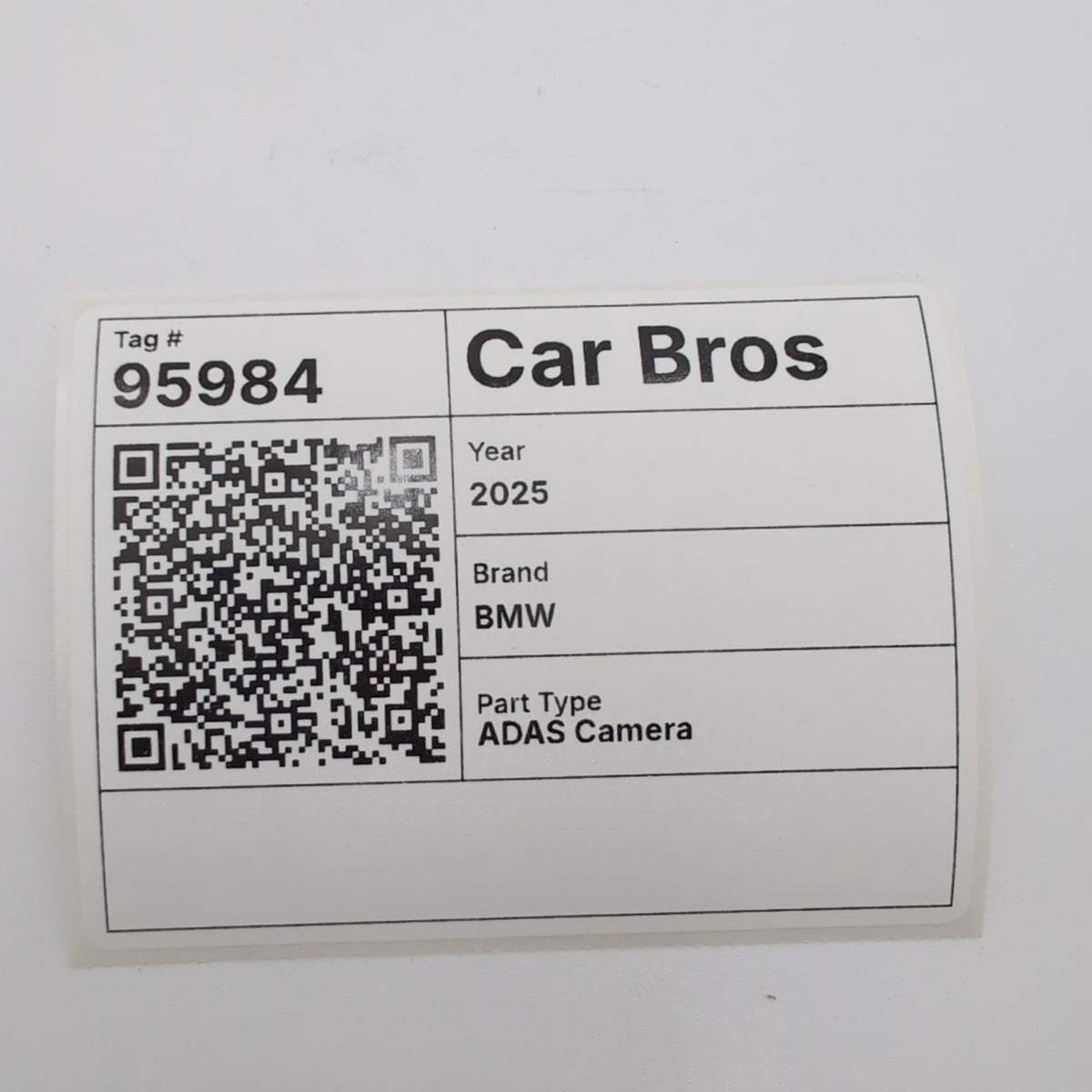 2021 - 2026 BMW G20 G22 G26 G80 G82 X3 X4 Windshield Lane Assist Camera