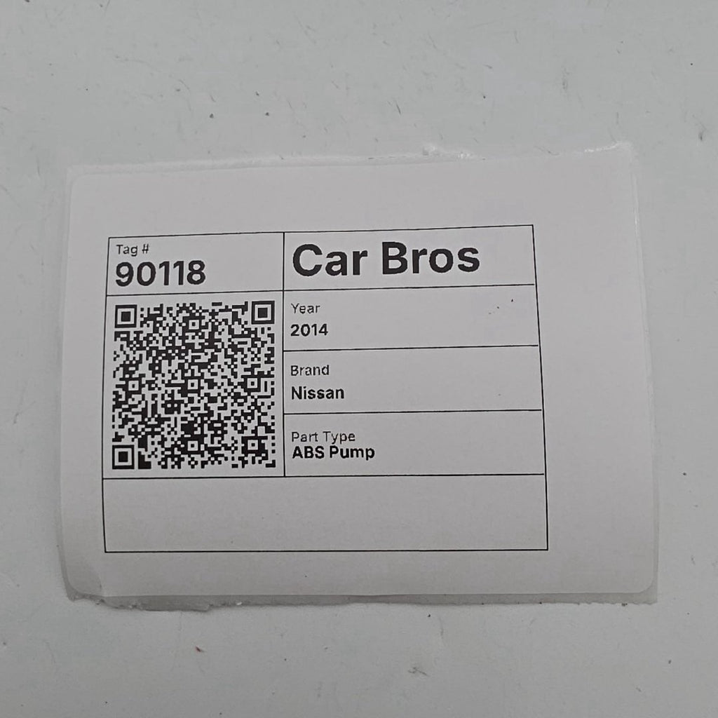 2014 2015 Nissan Rogue ABS Anti Lock Brake Pump Control Unit 476604BA0A