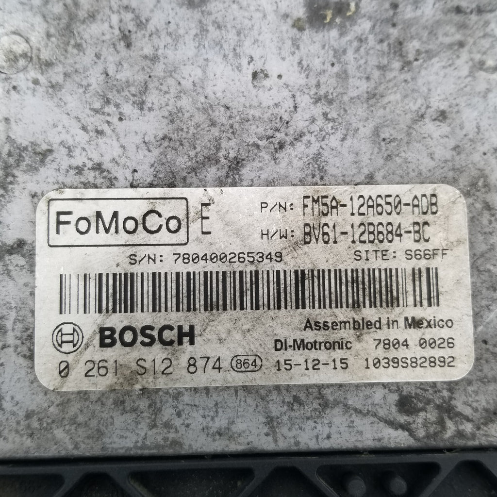 2013- 2018 Ford Focus Engine Computer Control Module OEM FM5A12A650ADB