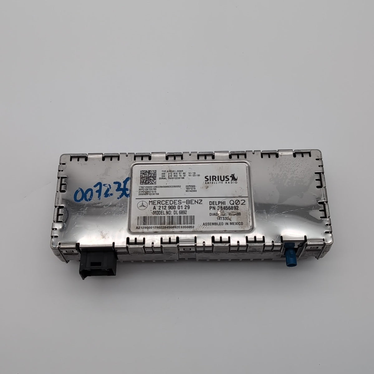 2013- 2016 MERCEDES GL450 E350 SATELLITE RADIO CONTROL MODULE A2129000129