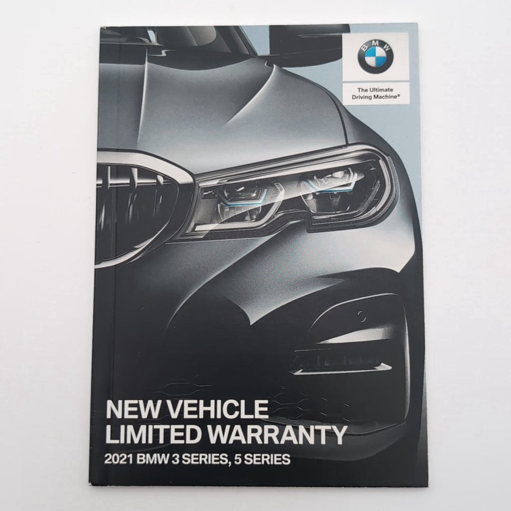 2021 BMW G30 5 Series Sedan Owners Manual Handbook Set Kit with Case