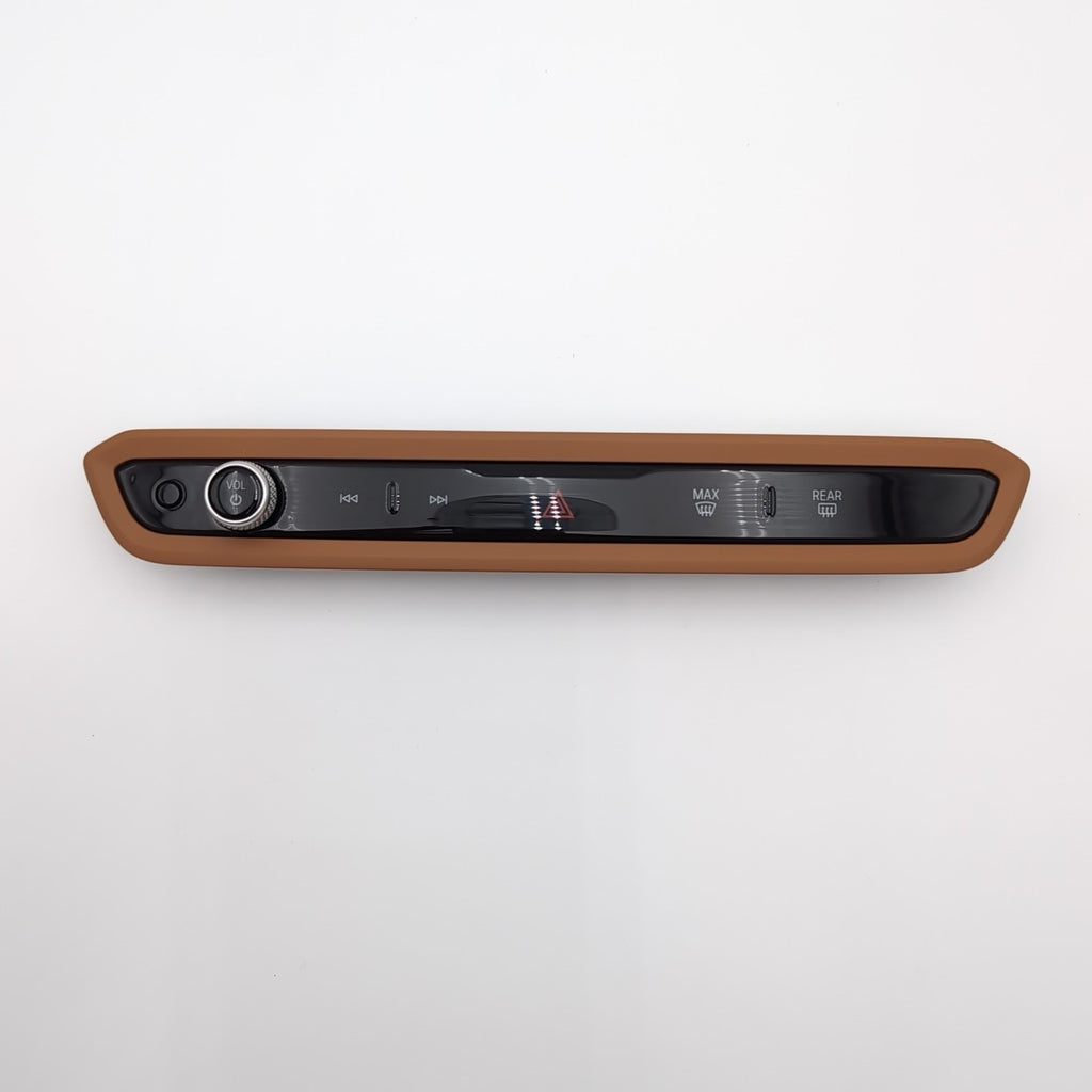 2022 - 2026 BMW M340i G20 i4 430i G26 Front Dash Radio Control Panel Cognac Trim