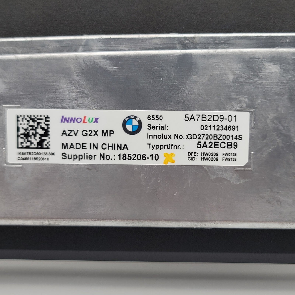 2023 2024 2025 BMW G20 G80 G82 M3 M4 Instrument Cluster Display Screen