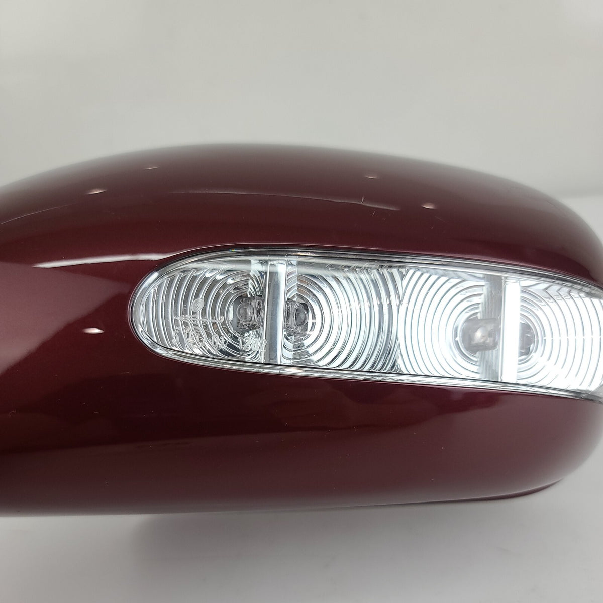 03-06 Fits Mercedes W211 E320 E500 Left Side View Door Mirror Cap Cover Burgundy