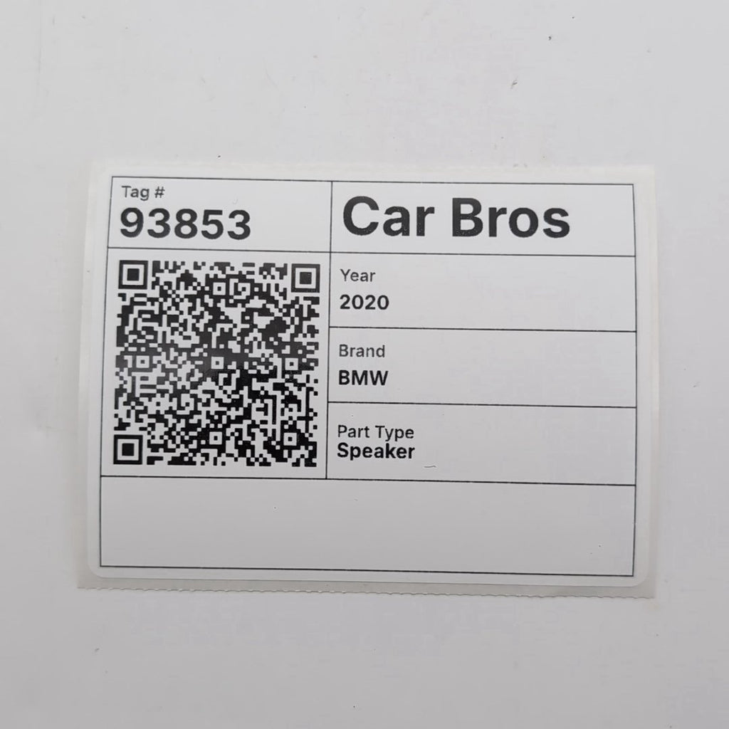 2019 - 2025 BMW G20 X3 X4 X5 X6 X7 Front Rear Door Midrange Speaker 6809629