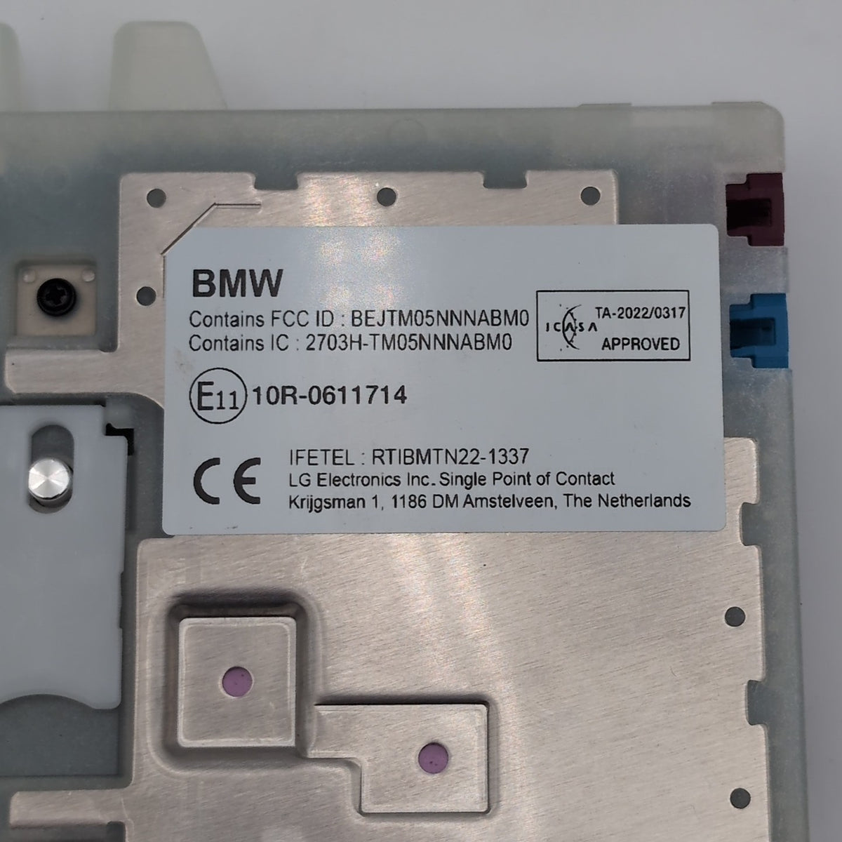 2025 BMW 330i G20 X1 U11 X3 G45 Antenna Telematics Control Module 5B5C761