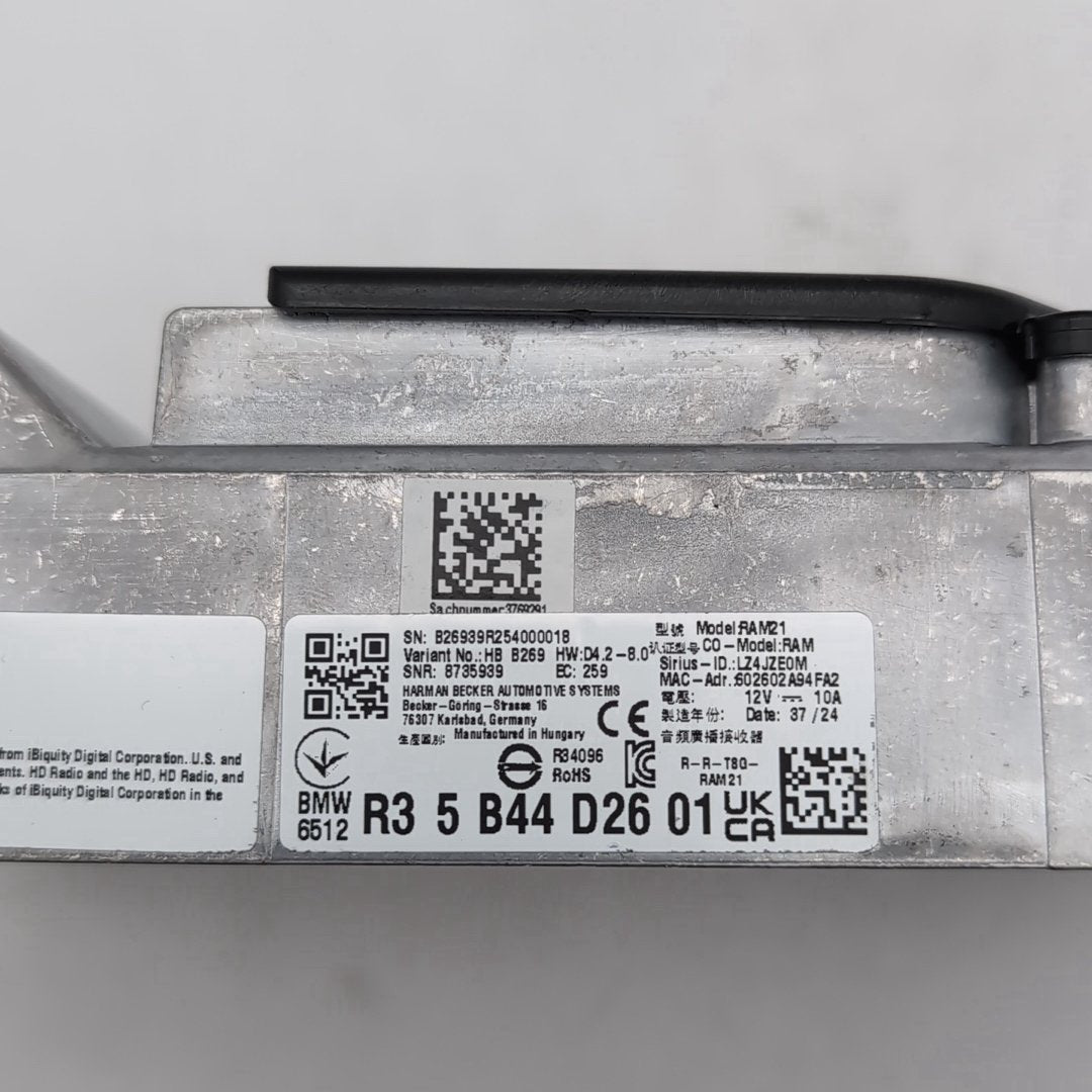 2024 2025 BMW X1 X2 Harman Becker Radio Audio Receiver Control Module 5B44D26
