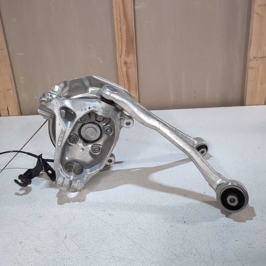 2014 - 2021 BMW i3 I01 Front Left Spindle Knuckle Hub with Control Arm OEM