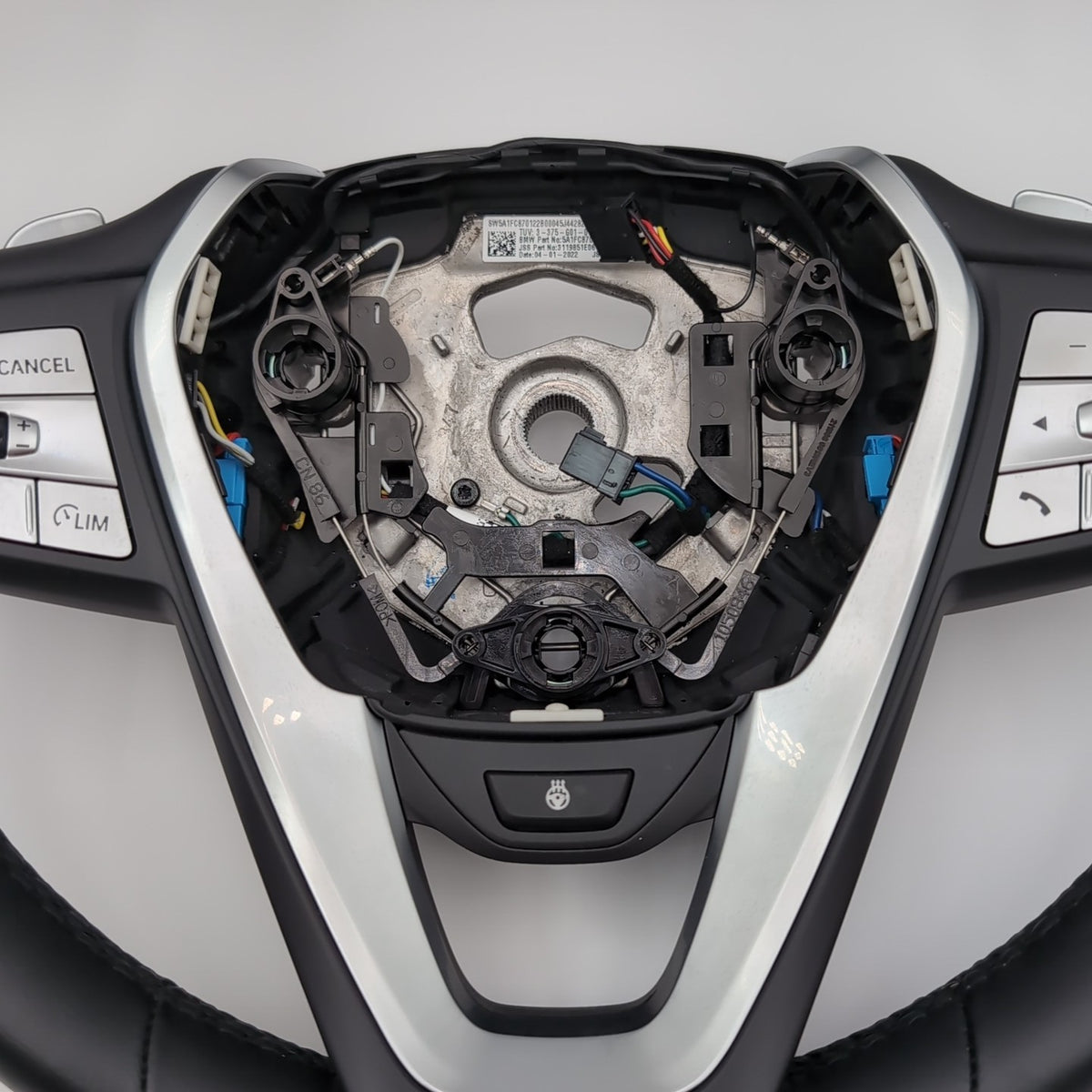 2018- 2023 OEM BMW G01 X3 Sport Leather Steering Wheel HEATED Paddle Shifters