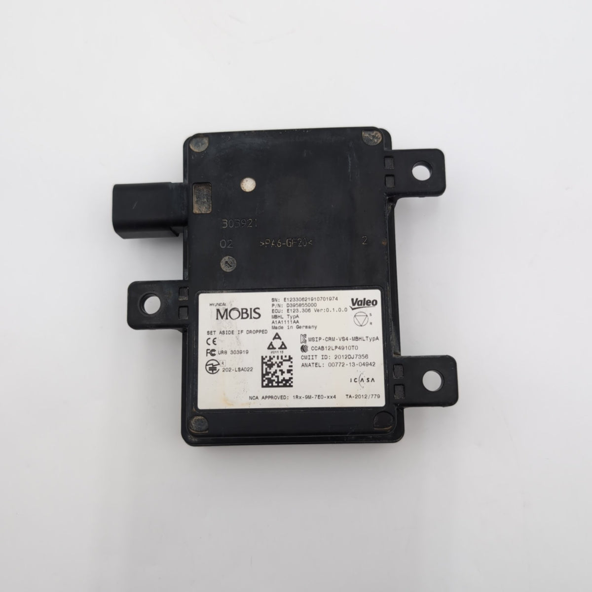 2019 2020 2021 Hyundai Tucson Rear Blind Spot Radar Sensor D395855000