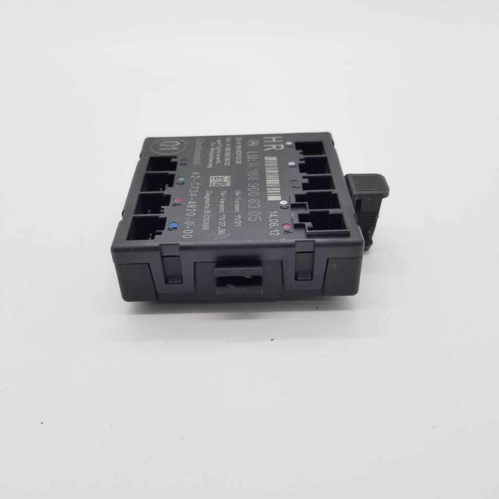 2013 2014 2015 Mercedes GL450 X166 Rear Right Door Control Module A1669006305