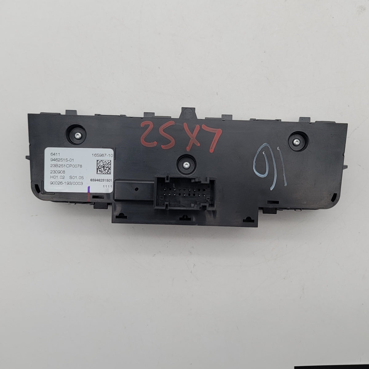 2019- 2025 BMW X7 G07 AC Center Console Rear Heater Controlee Climate Panel OEM